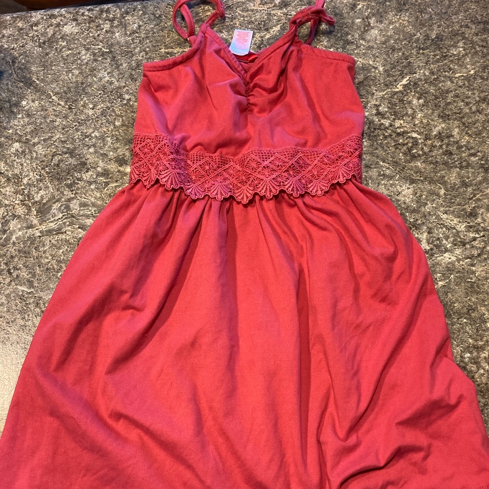 Girls Spaghetti Strap Dress
